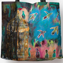 Load image into Gallery viewer, Uncaged Art Tote