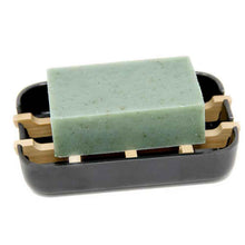 Load image into Gallery viewer, Bamboo + Cornstarch Soap Dish