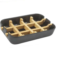 Load image into Gallery viewer, Bamboo + Cornstarch Soap Dish