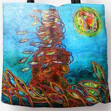 Load image into Gallery viewer, She Is the Eye of the Storm Art Tote