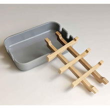 Load image into Gallery viewer, Bamboo + Cornstarch Soap Dish