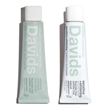 Load image into Gallery viewer, Davids Travel Size Premium Toothpaste Minis