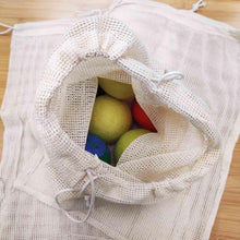 Load image into Gallery viewer, Cotton Mesh Produce Bags