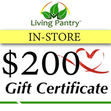 Load image into Gallery viewer, IN-STORE Living Pantry Gift Certificate