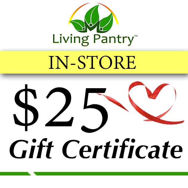 $25 Gift certificate