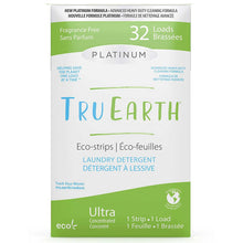 Load image into Gallery viewer, Tru Earth Platinum Eco-strips Laundry Detergent - Fragrance-free (32 loads)