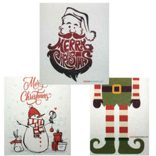 Load image into Gallery viewer, Swedish Dishcloths - Christmas