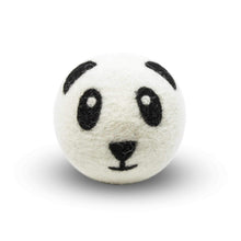 Load image into Gallery viewer, Wool Eco Dryer Balls – Panda Needle Felted