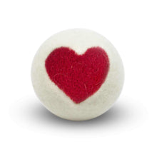 Load image into Gallery viewer, Wool Eco Dryer Balls – Heart Needle Felted