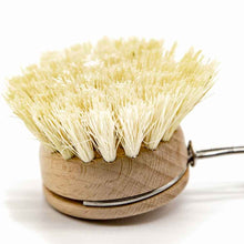 Load image into Gallery viewer, Long Handled Bamboo Dish Brush (and replacement brush head)