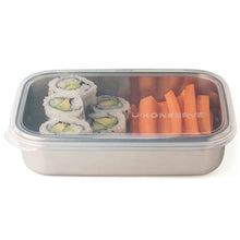 Load image into Gallery viewer, Stainless Steel Food Storage Containers - Rectangle Single