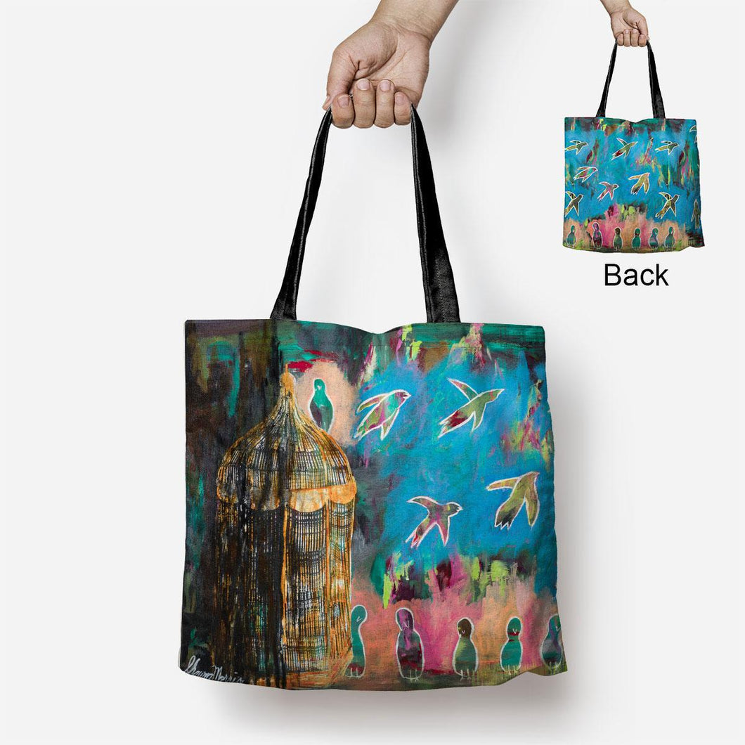 Uncaged Art Tote