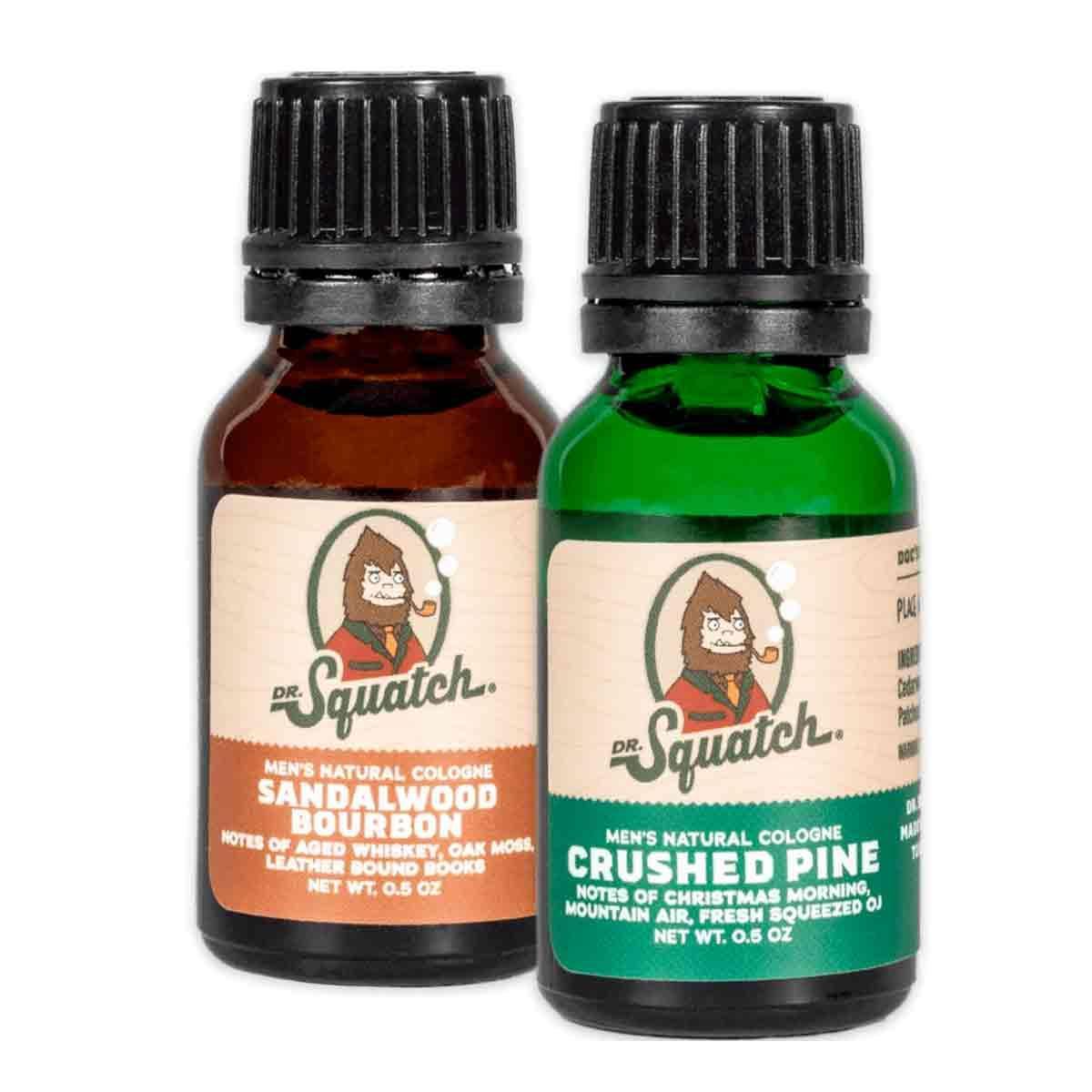 Dr. Squatch Men's Cologne Woodland Pine - Natural Cologne Made with Sustainably-Sourced Ingredients - Manly Fragrance of Pine, Cypress, and Vetiver