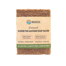 Load image into Gallery viewer, Coconut Scrub Pad &amp; Soap Saver

