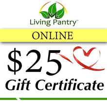 Load image into Gallery viewer, Living Pantry ONLINE Gift Card

