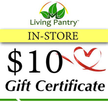 Load image into Gallery viewer, IN-STORE Living Pantry Gift Certificate
