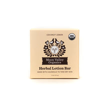 Load image into Gallery viewer, Herbal Lotion Bar Lemon Coconut
