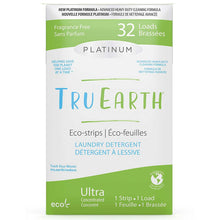 Load image into Gallery viewer, Tru Earth Platinum Eco-strips Laundry Detergent - Fragrance-free (32 loads)
