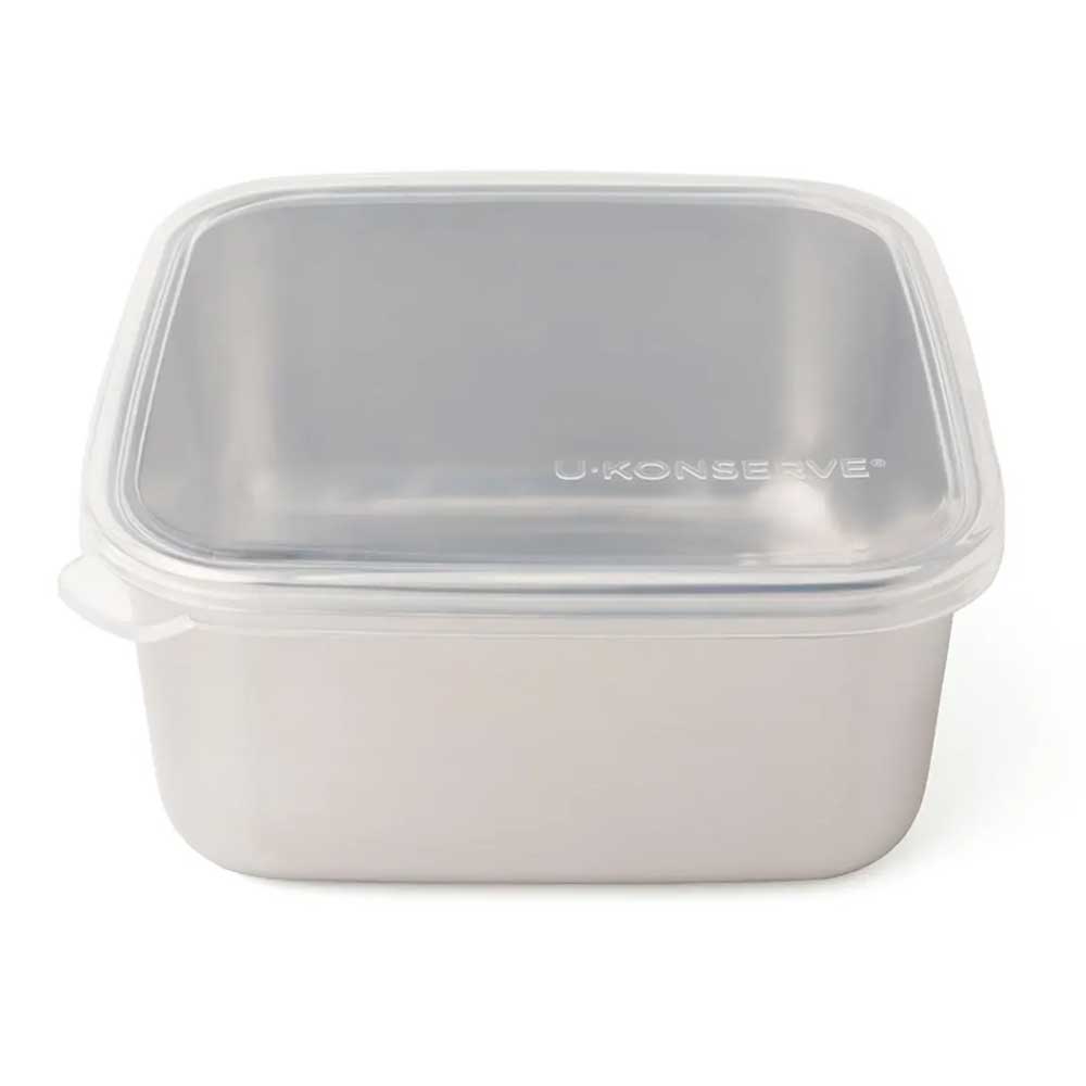 Stainless Steel Food Storage Containers - Square Single